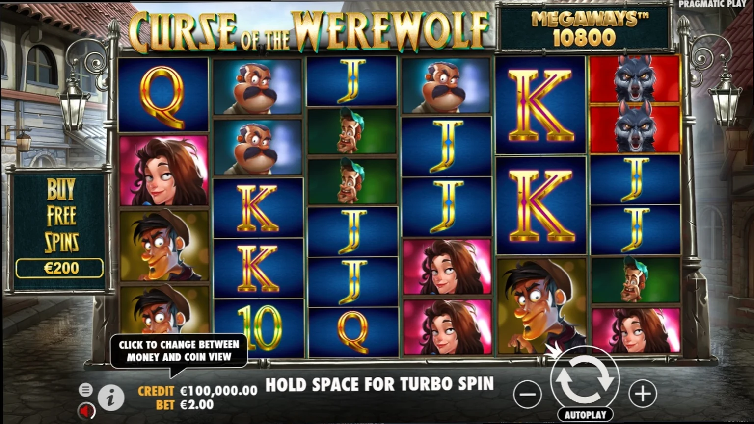 Curse of the Werewolf Megaways
